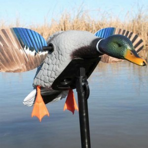 Plastic Mallard Drake Motorized Hunting Duck Decoys