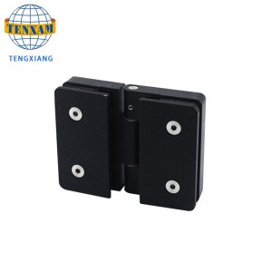 Bruser hængsel skråning kant badeværelse bruser dør hængsel rustfri væg til glas hængsel