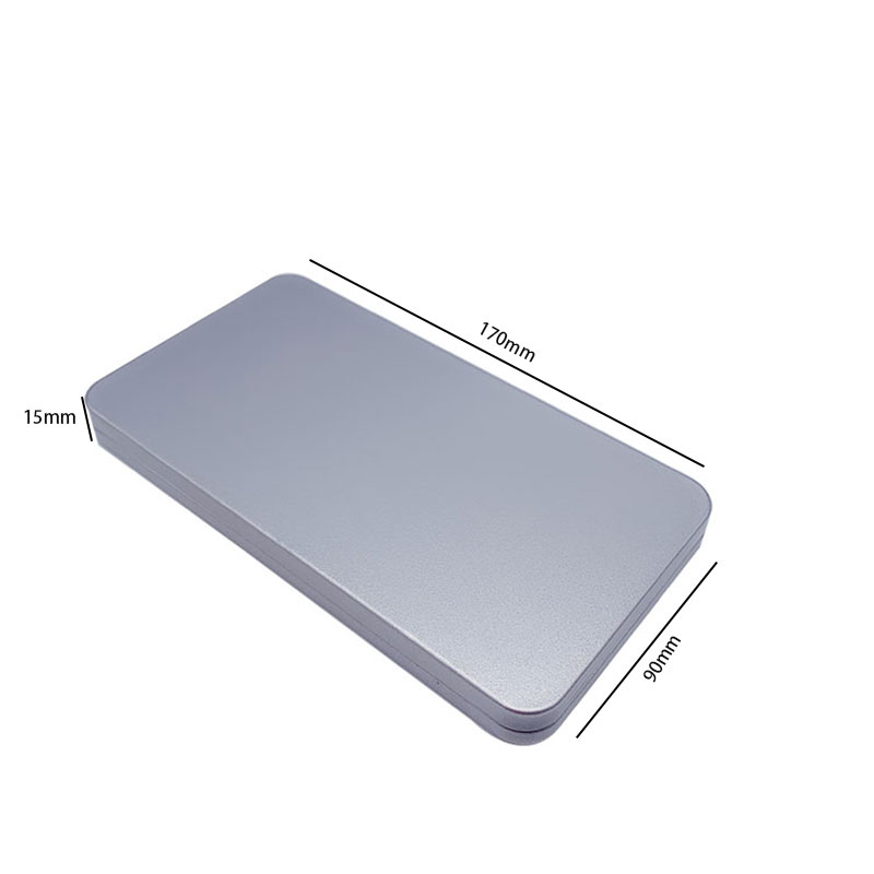 Mobiltelefon Case med LID Square Metal Box Gave Packaging Metal Box 170 * 90 * 15mm