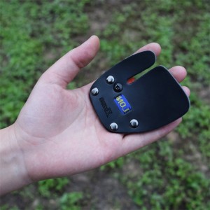 Elong Outdoor 42FT07 S Størrelse LH Archery Finger Tab Finger Glove Protector til Recurve Bow Outdoor Sport Target Shooting