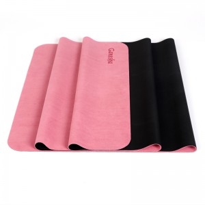 Ruskind (mikrofiber) gummi yogamåtte