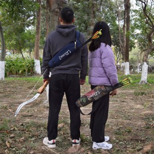 Elong Outdoor 430022 Bueskydning Arrow Quiver Arrow Holder Shoulder Hanged Target Shooting Quiver til pile