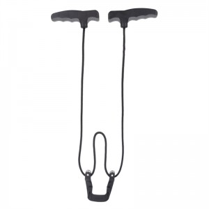 Nika bueskydning 454002-07 Crossbows Rope Double Handle til Bueskydning Skyddyr Crossbows Rope Cocker Aid Cocking String Tool