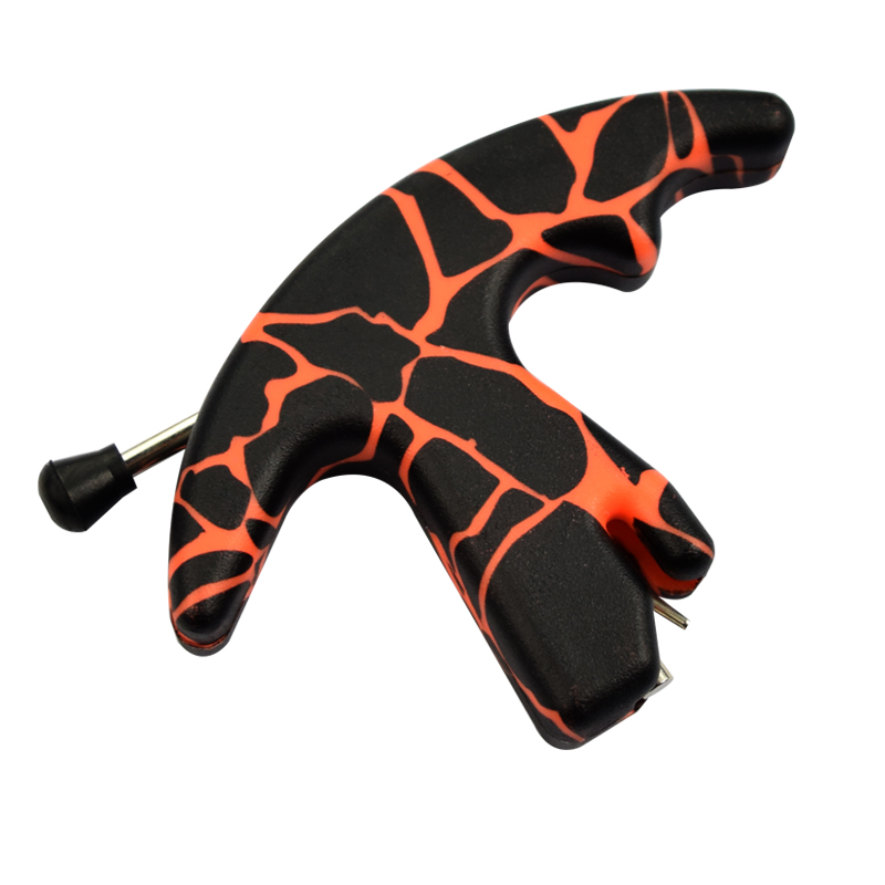 Elong Outdoor 42Ra01-ogs Orange Camo Thumb Release Aid Bueskydning Forbindelse Bow Shooting Aids