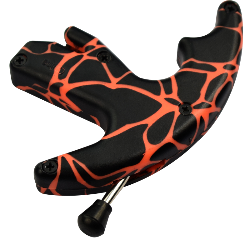 Elong Outdoor 42Ra01-ogs Orange Camo Thumb Release Aid Bueskydning Forbindelse Bow Shooting Aids