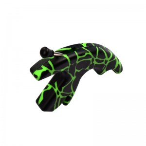 Elong Outdoor 42Ra01-GNS Green Camo Thumb Release Aid Bueskydning Forbindelse Bow Shooting Brug af hjælp