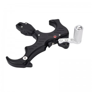 Elong Outdoor 42Ra06-BK 360 Grad Rotate Clamp Forbindelse Bow Release Aids Black Color
