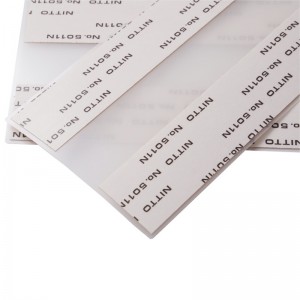 Forsyning PET-isolerende plade Milky White Sealing Isolerende ark Varmebestandig kondensator Isoleringspakning Engroshandel