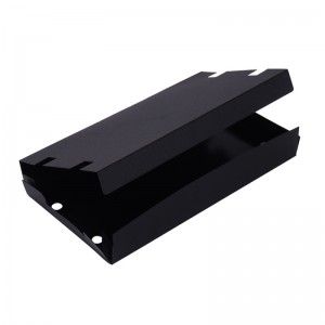 Energiopbevaring Skabisolering Pakning GE-EFR95 Isoleringsark Flammehæmmende Black PC Isoleringsark kan formes forsyning