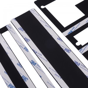 Flammehæmmende ognem at folde PP-isolerende ark 0,25 mm POWER-isolerende pakning Sort 3716 Isoleringsark