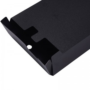 Flammehæmmende og slidbestandig PC-isolerende ark Sort 0,43 mm Isoleringspakning Auto dele Easy-Folding Isolerende Mylar Sheet