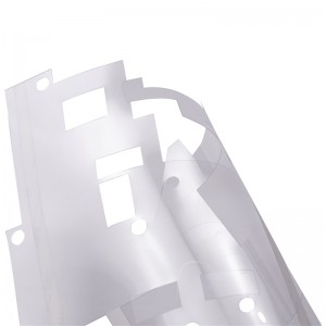 Tilførsel af transparent pc-isoleringsark, flammehæmmende ognem at danne isolerende ark, elektrisk isolerende pakning