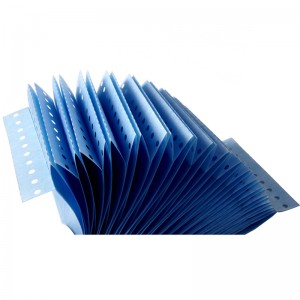 Levering flammehæmmende blå visitkort papir, hjemmetemperatur-resistent DMD-isoleringspapir, batterisolering Papirformning