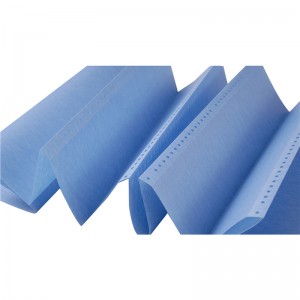 Levering flammehæmmende blå visitkort papir, hjemmetemperatur-resistent DMD-isoleringspapir, batterisolering Papirformning