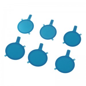 Bopu leverer trådløs opladning af beskyttende film PVC beskyttende filmdannelse blå mobiltelefon sædepude beskyttende film