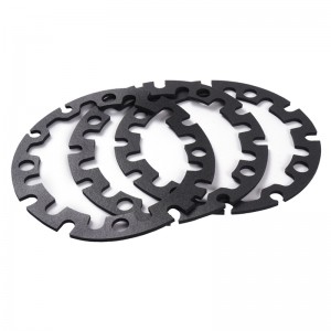 Specialformet poron le-20 skum stødabsorption og kompression sort skum 0,5 mm flammehæmmende skumforsyning