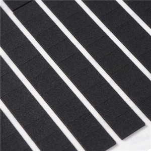 Specialformet poron le-20 skum stødabsorption og kompression sort skum 0,5 mm flammehæmmende skumforsyning