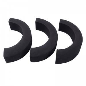 Stødabsorberende EVA heteroseksuel materiale Flammehæmmende Black Dongguan Foam EVA Heteroseksuel Materiale Støbning