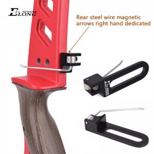 Elong Outdoor 250007-01 RH Aluminium Arrow Rest Recurve Udstyr til Recurve Bow Target Shooting