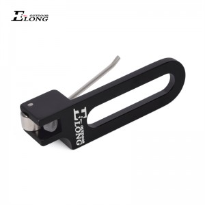 Elong Outdoor 250007-01 RH Aluminium Arrow Rest Recurve Udstyr til Recurve Bow Target Shooting
