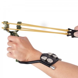 Elong Outdoor 3100G7-CA Professionel Slingshot udendørs jagt slynge skudt med høj hastighed katapult til voksen og børn