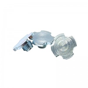 Galvanisering CNC Fræsning Maskinering Precision Dele Custom High Precision CNC Fræsning Kompleks Metal Dele