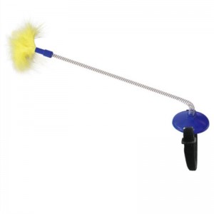 Fabriks direkte forsyning af kæledyr forsyninger, kat selvhelende legetøj katte kravenakke legetøj foråret fod med tryk for at drille kat stick