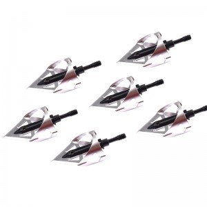Nika Bueskydning 15B025 100 Korn Broadheads til Bueskydning Arrow Point Crossbow Bolt Jagt