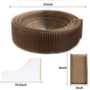 Bølgepapir ridsebordslibning klør legetøj bølgepapirkodnest