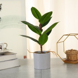 Hele salgs ægte berørt kunstig plante i potten