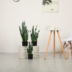 Højkvalitets realistisk kunstige plante i potten til indendørs og udendørs dekorere