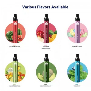 Original JFHB 2500puffs Disposable VAPE KIT E Cigaretter