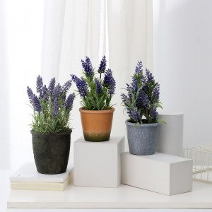 Hot Sale Factory Direct Supply Potted Artificial Lavendel