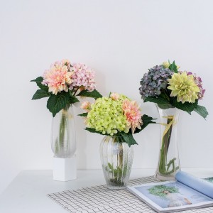 hot sale smukke romantisk bryllup bord dekoration brude buket kunstig silke blomst