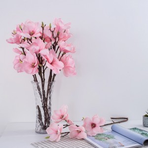 Factory Direct Supply Single Long Branch Magnolia Flower Kunstig blomst til salg