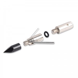Nika Bueskydning 15BF01 325 Grain Bowfishing Point Broadhead for Bueskydning Crossbow Hunting Fishing Arrowheads
