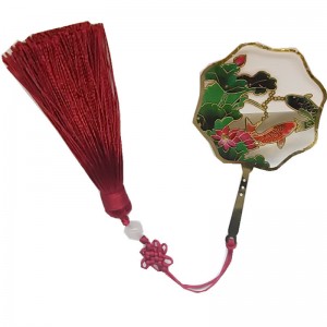 Brugerdefineretnavn Logo Gold Brass Bookmark Graved Metal Bookmarks