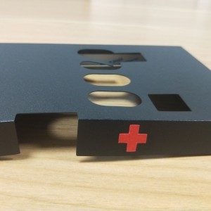 0,5mm sort pc isolering ark,nem at folde og danne Mylar ark, flammehæmmende batteri isolering ark behandling silke skærm