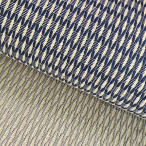 Genanvendt vævet stof mode taske