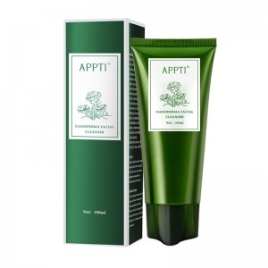 Private label anti acne aloe vera ansigt vaske ansigtsrensning ganoderma essens fash vask