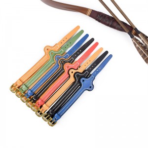 Elongarrow 420030 håndledsrem til bueskydning tommelfinger rustning