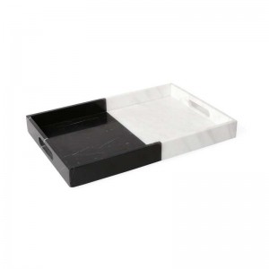 Høj kvalitet marmor servering bakke