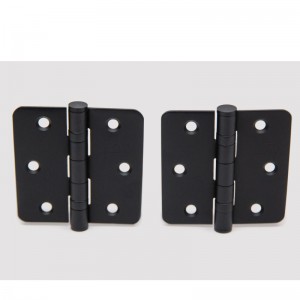 HN004 (2 pakke) 3,5 tommer x3,5 tommer hængsler afrundet 1/4 tommer raidus standard bolig soveværelse dør hængsel