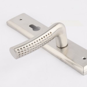 6003 lang pladedørhåndtag i rustfrit stål.