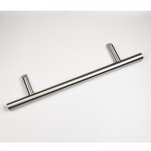 SS-038 kraftig kommerciel klasse 304 rustfrit stål push træk dørhåndtag dør offset pull, glas dør træ dør metal dør enkelt push træk håndtag