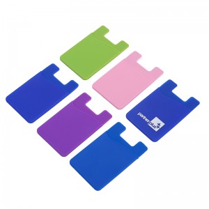 Adhesive Phone Pocket Cell Phone Stick på Card Wallet Sleeve