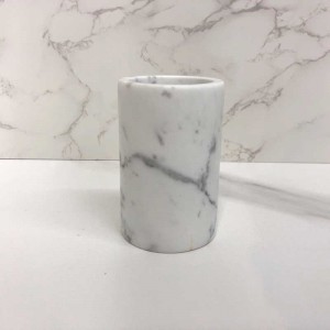 Højkvalitets marmor badeværelse tilbehør sæt