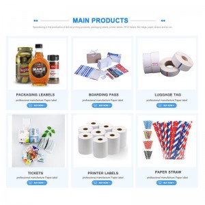 High-end og smukke brugerdefinerede etiketter