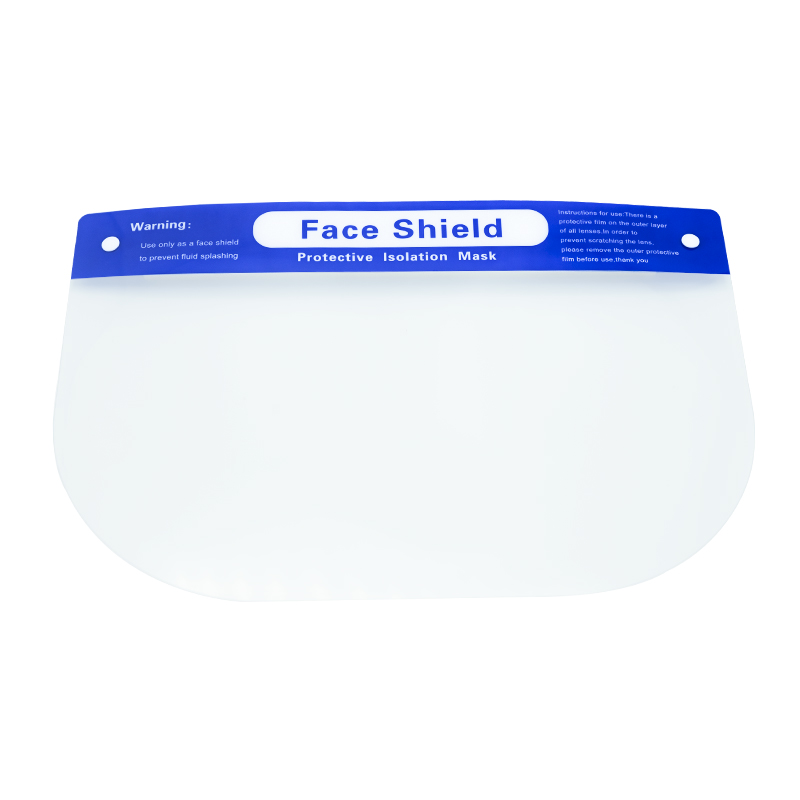 Medicinsk højkvalitets anti-tåge Disposable Transparent Face Shields