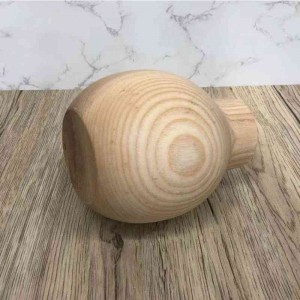 Home Decorative Hand Made Natural Wood Beautiful Vase